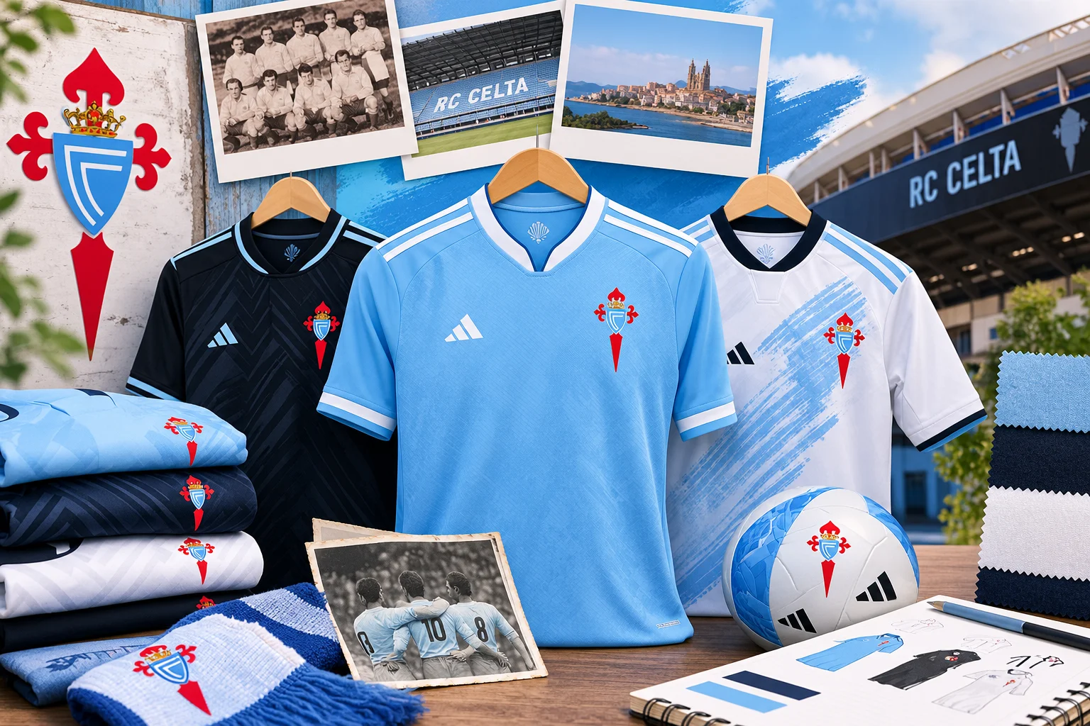 equipaciones del celta de vigo