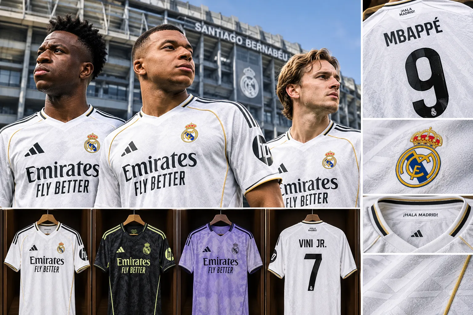 camiseta del real madrid