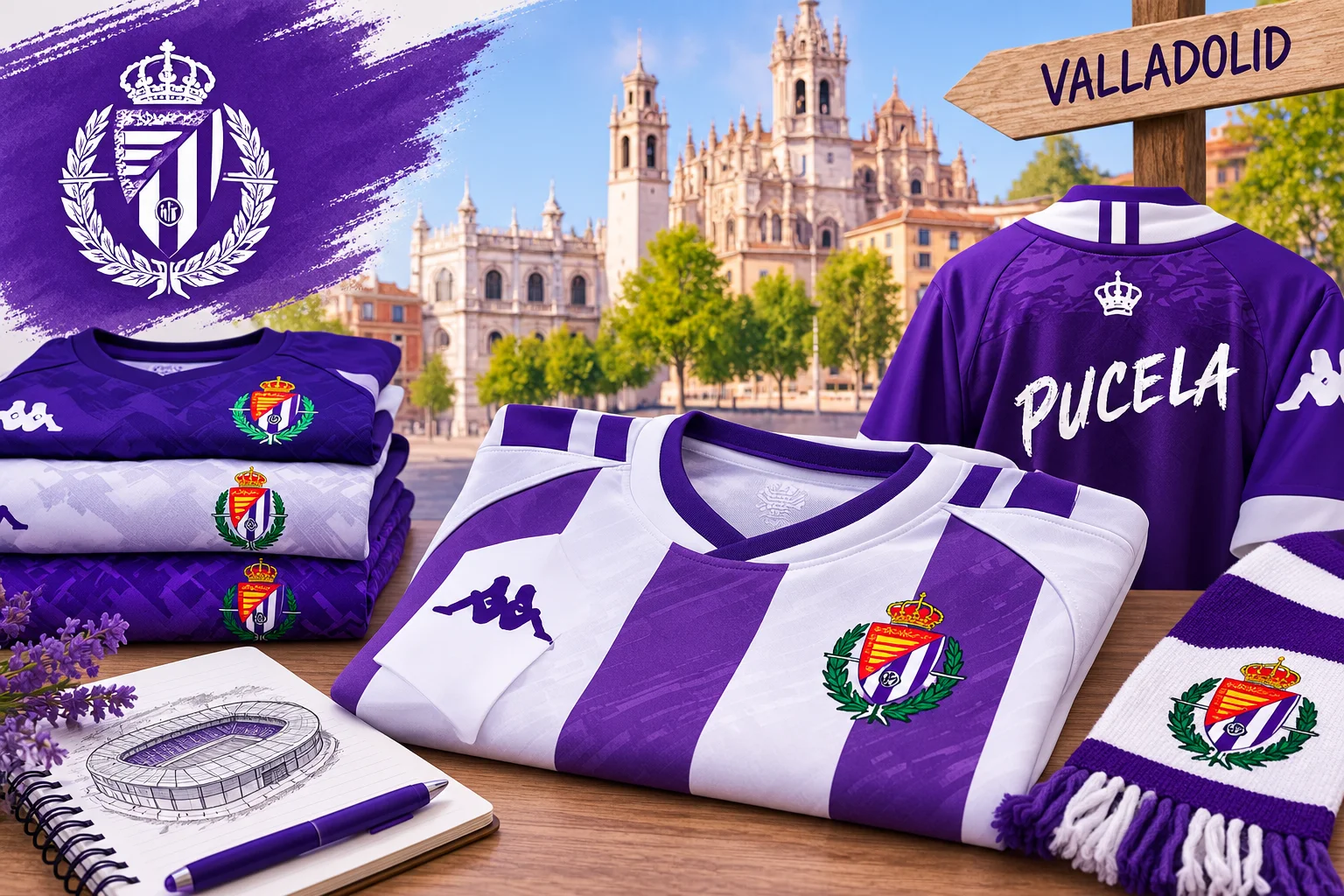 camisetas del valladolid