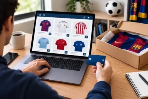 camiseta de futbol en línea